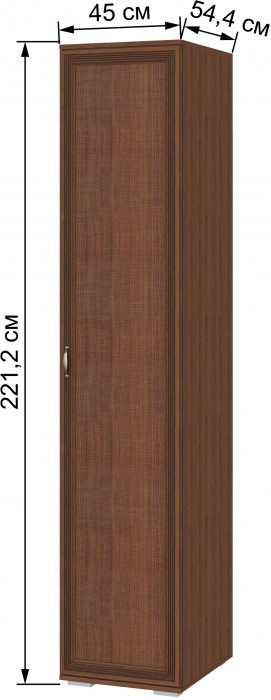 Модульная спальня Ливорно, набор 2, Орех донской