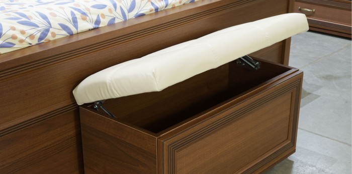 Модульная спальня Ливорно, набор 2, Орех донской