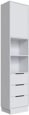 Шкаф Мадрид торцевой (0,35) с 3 ящ., Белый