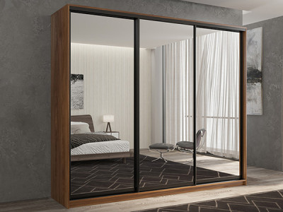 Шкаф-купе Кааппи 1 Кастелло Бренди 210х45х230 см