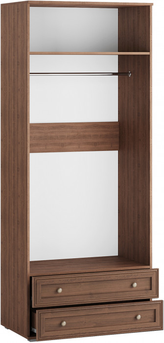 Ричард Шкаф 2-х ств. с зеркалом РШ-24, Орех донской
