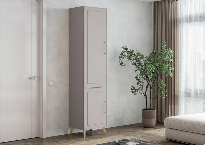 Шкаф-пенал с декоративными опорами Антеро П-500