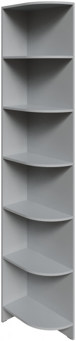 Угловое завершение Мадрид (0,25) радиусное, Камень серый