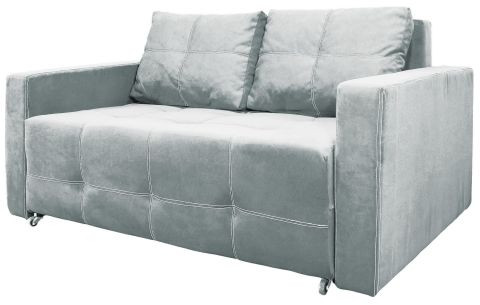 Диван-аккордеон Марс, сп.м. 120х200, велюр серый