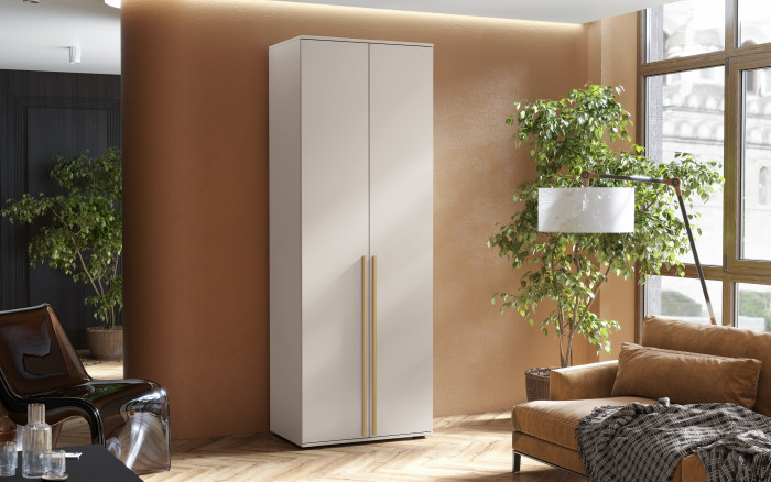 Норд Шкаф 2-х ств. 800 Кашемир, золото