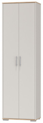 Прихожая 2-3430дкз/к.с Домино - Шкаф для одежды, дуб крафт золотой/кашемир серый