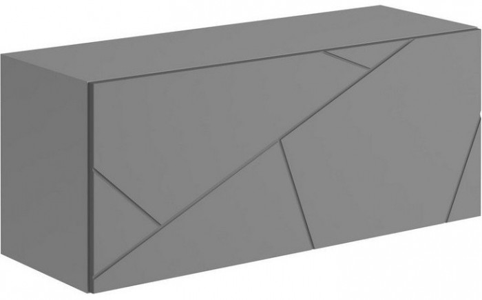 ГРАНЖ Шкаф навесной ШН-003 (Д.900) (Белый (Шагрень) / Белый софт)