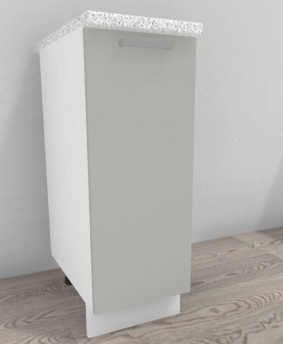 Ф-10 Катрин (ШВ 300, ШН 300) МДФ софт вайт